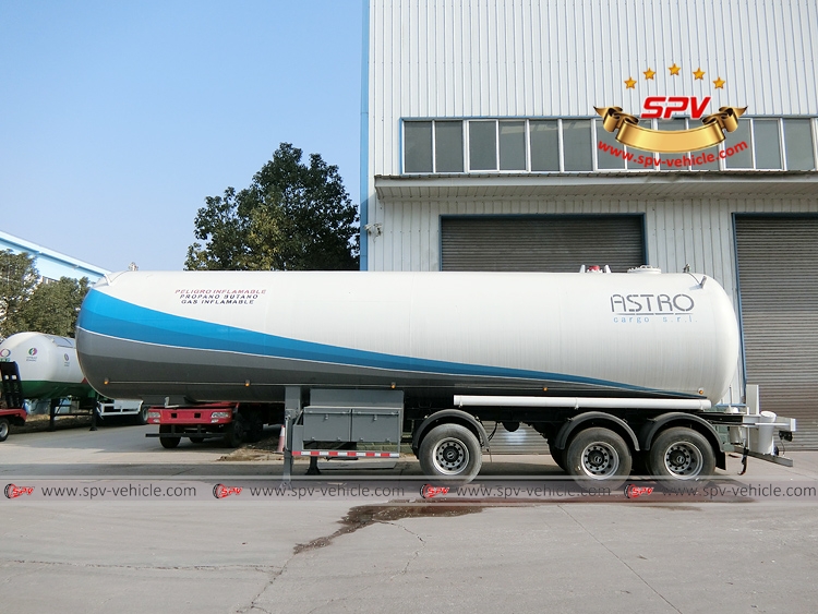40,000 Litres LPG Tanker Semi-trailer-LS